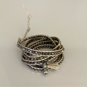 SILVER WRAP BRACELET 💖